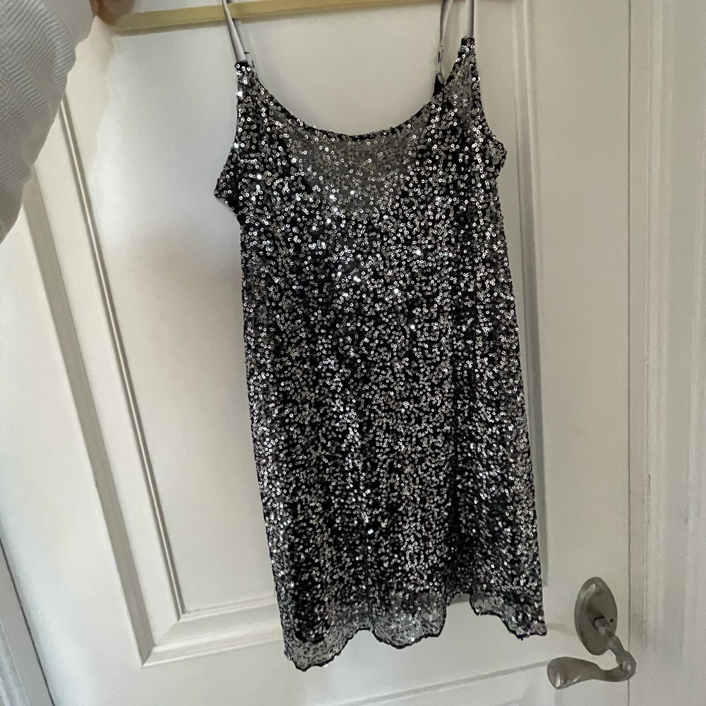 Free People sparkly slip dress